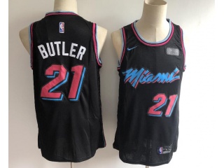 Miami Heat #21 Jimmy Butler Basketball Jersey Black City