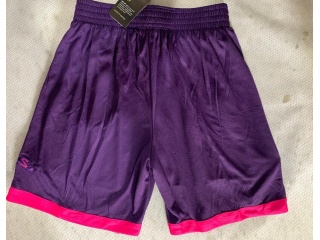 Minnesota Timberwolves Basketball Shorts Purple City