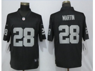 Oakland Raiders #28 Doug Martin Men's Vapor Untouchable Limited Jersey Black
