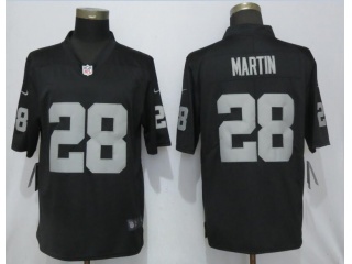 Oakland Raiders #28 Doug Martin Men's Vapor Untouchable Limited Jersey Black