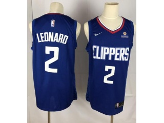 Nike Los Angeles Clippers #2 Kawhi Leonard Jersey Blue