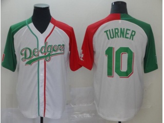 Los Angeles Dodgers #10 Justin Turner Jersey White