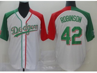 Los Angeles Dodgers #42 Jackie Robinson Jersey White