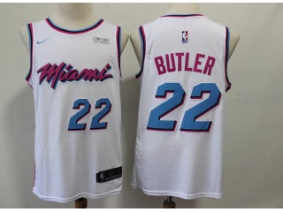 Miami Heat #22 Jimmy Butler Jersey White City