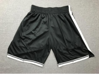 Brooklyn Nets Throwback Shorts Black