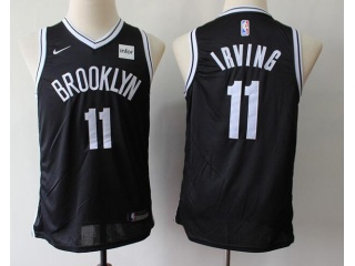 Youth Nike Brooklyn Nets #11 Kyrie Irving Basketball Jersey Black
