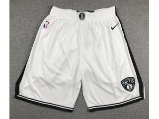 Brooklyn Nets Shorts White