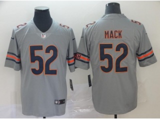 Chicago Bears 52 Khalil Mack Men's Vapor Untouchable Limited Jersey Gray