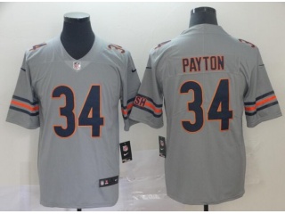 Chicago Bears 34 Walter Payton Men's Vapor Untouchable Limited Jersey Gray