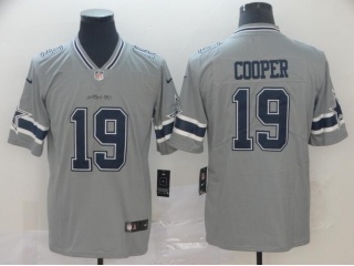 Dallas Cowboys 19 Amari Cooper Inverted Legende Limited Jersey Gray