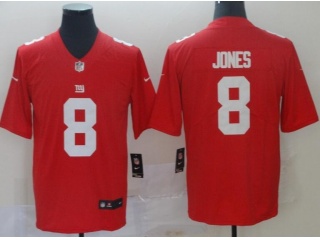 New York Giants #8 Daniel Jones Inverted Legende Limited Jersey Red