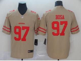 San Francisco 49ers 97 Nick Bosa Inverted Legend Limited Jersey Yellow