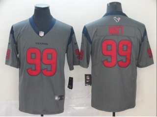 Houston Texans 99 J.J. Watt Inverted Legend Limited Jersey Gray