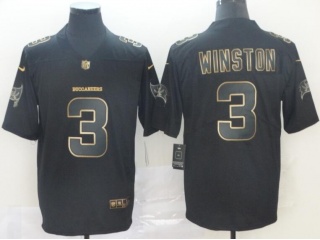 Nike Tampa Bay Buccaneers #3 Jameis Winston Vapor Untouchable Limited Jersey Black Gold