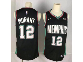 Nike Memphis Grizzlies #12 Ja Morant Basketball Jersey Black