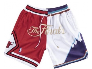 Chicago Bulls & Utah Jazz The 1997 NBA Finals Short Red/White