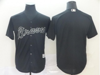 Atlanta Braves Blank 2019 Player Weekend Jersey Black