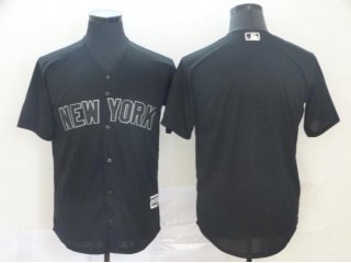 New York Yankees Blank 2019 Player Weekend Jersey Black