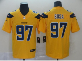 Los Angeles Charger 97 Joey Bosa Inverted Vapor Limited Jersey Gold