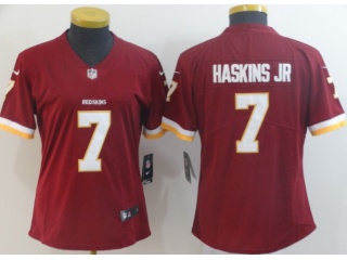 Woman Washington Redskins #7 Dwayne Haskins Vapor Untouchable Limited Jersey Red