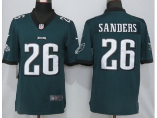 Philadelphia Eagles #26 Miles Sanders Vapor Untouchable Limited Jersey Green