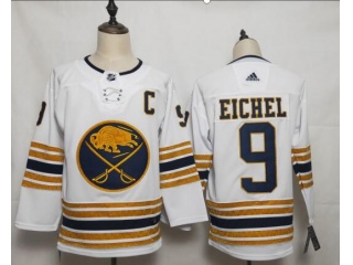 Adidas Buffalo Sabres 9 Jack Eichel 50th Anniversary Third Jersey White