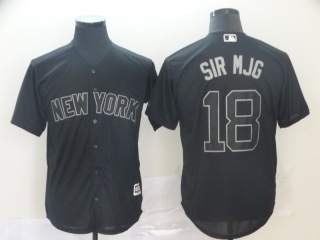 New York Yankees Didi Gregorius Sir MJG 2019 Weekend Day Jersey Black