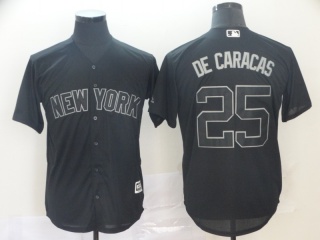 New York Yankees 25 Gleyber Torres De Caracas 2019 Weekend Day Jersey Black