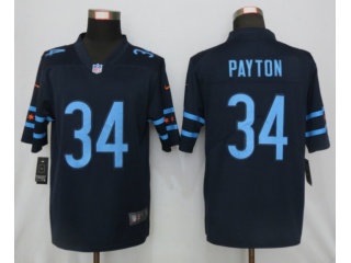 Chicago Bears 34 Walter Payton City Edition Vapor Untouchable Limited Jersey Navy Blue
