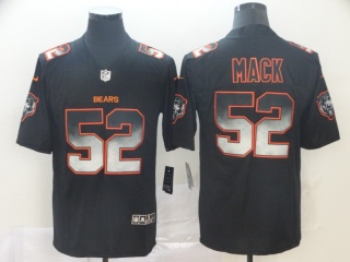 Chicago Bears 52 Khalil Mack Arch Smoke Vapor Limited Jersey Black