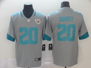 Jacksonville Jaguars 20 Jalen Ramsey Inverted Legend Limited Jersey Blue