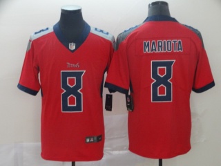 Tennessee Titans 8 Marcus Mariota Inverted Legend Limited Jersey Red