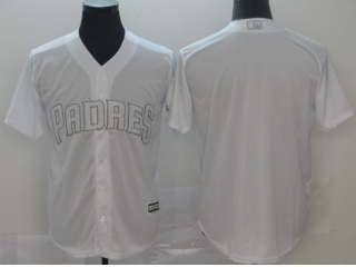 San Diego Padres Blank 2019 Weekend Day Jersey White