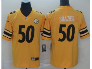 Pittsburgh Steelers #50 Ryan Shazier Inverted Legend Limited Jersey Yellow