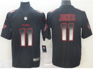 Atlanta Falcons #11 Julio Jones Arch Smoke Vapor Limited Jersey Black