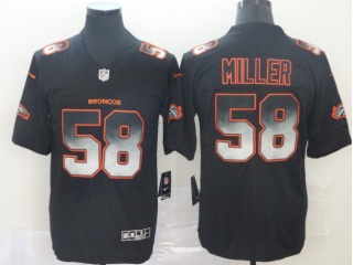 Denver Broncos #58 Von Miller Arch Smoke Vapor Limited Jersey Black