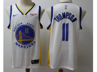 Nike Golden State Warriors #11 Klay Thompson 2019 Jersey White