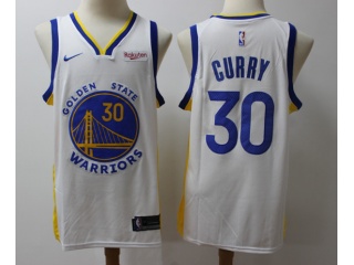 Nike Golden State Warriors #30 Stephen Curry 2019 Jersey White