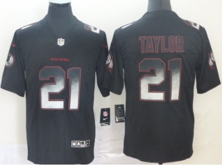 Washington Redskins #21 Sean Tylor Arch Smoke Vapor Limited Jersey Black