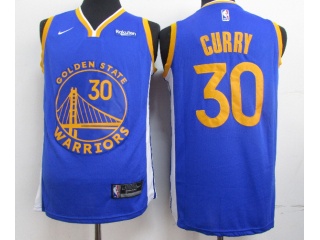 Nike Golden State Warriors #30 Stephen Curry 2019 Jersey Blue