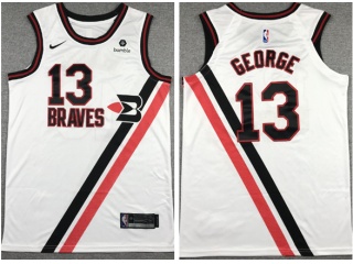 Nike Los Angeles Clippers #13 Paul George 2019 Jersey White