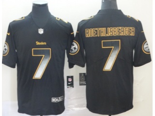 Pittsburgh Steelers #30 James Conner Arch Smoke Vapor Limited Jersey Black