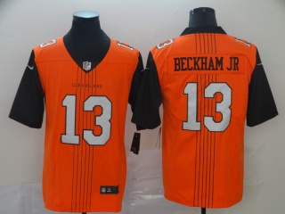 Cleveland Browns 13 Odell Beckham Jr City Edition Vapor Limited Jersey Orange
