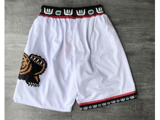 Memphis Grizzlies Shorts White