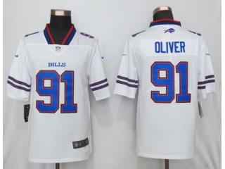 Buffalo Bills 91 Ed Oliver Vapor Untouchable Limited Jersey White