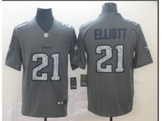 Dallas Cowboys #4 Dak Prescot City Edition Vapor Limited Jersey Navy BlueDallas #21 Ezekiel Elliott Fashion Static Gray