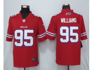 Buffalo Bills 95 Kyle Williams Color Rush Limited Jersey Red