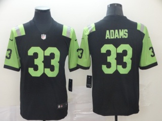 New York Jets 33 Jamal Adams City Edition Limited Jersey Black/Green