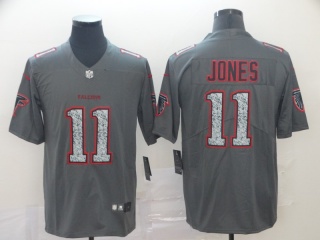 Atlanta Falcons 11 Julio Jones Fashion Static Limited Jersey Gray