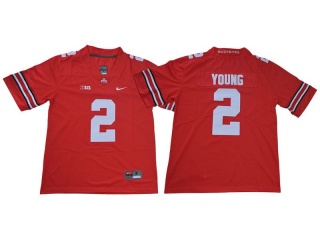 Ohio State Buckeyes 2 Chase Young Limited Jersey Red